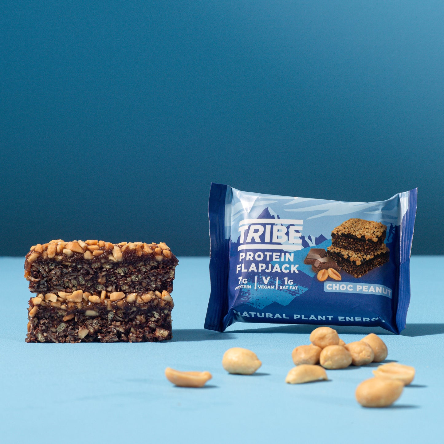 TRIBE PROTEIN FLAPJACK - CHOC PEANUT 12-PACK