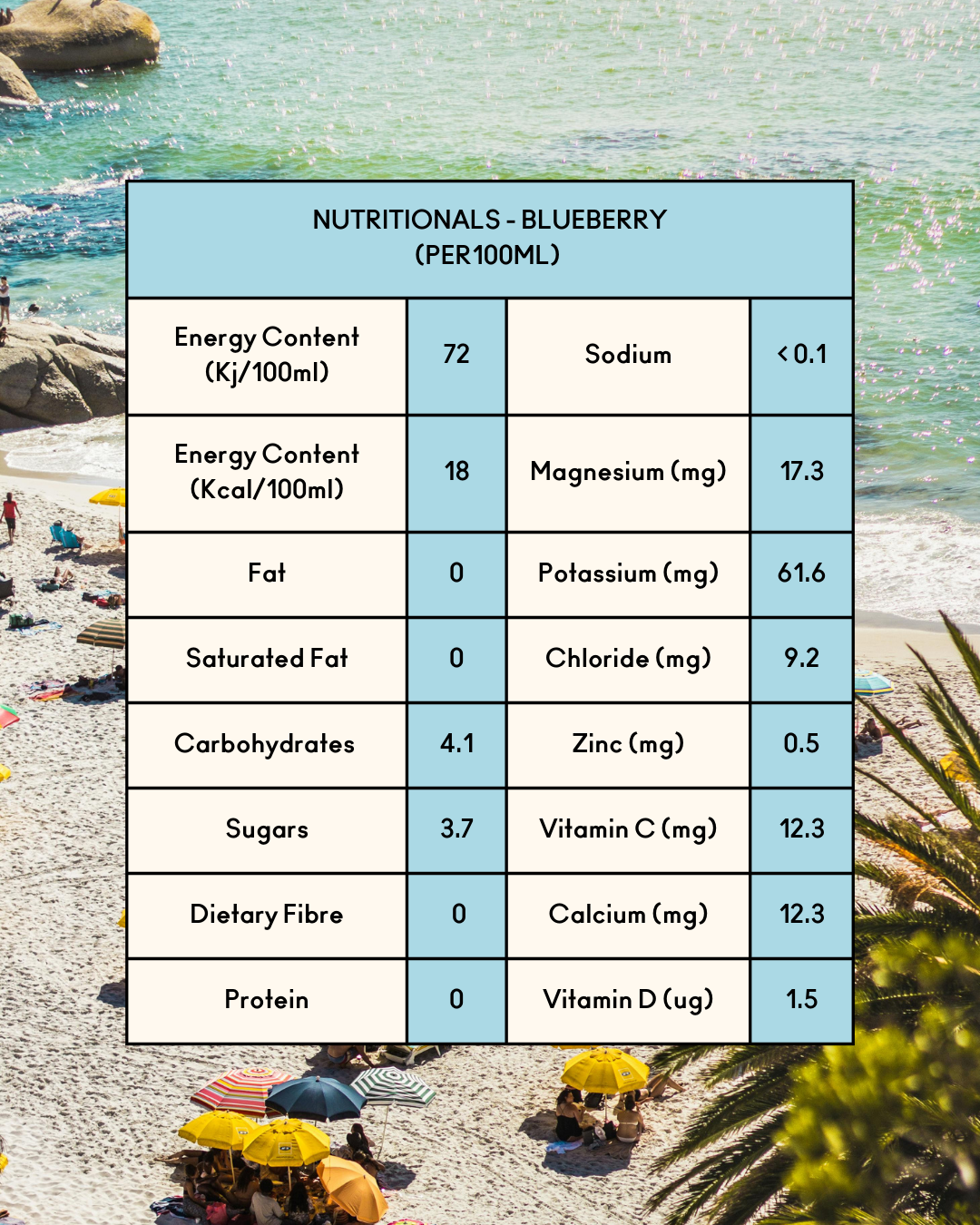 PUNCHY - HYDRATION BLUEBERRY 12-PACK