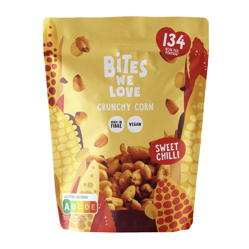 BITESWELOVE CRUNCHY CORN SWEET CHILI 6-PACK